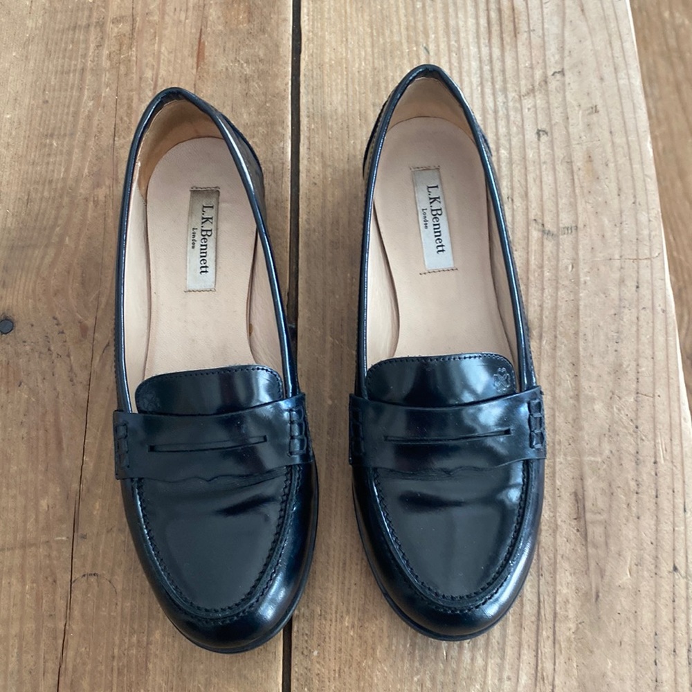 LK Bennett Classic Penny Loafers 7.5